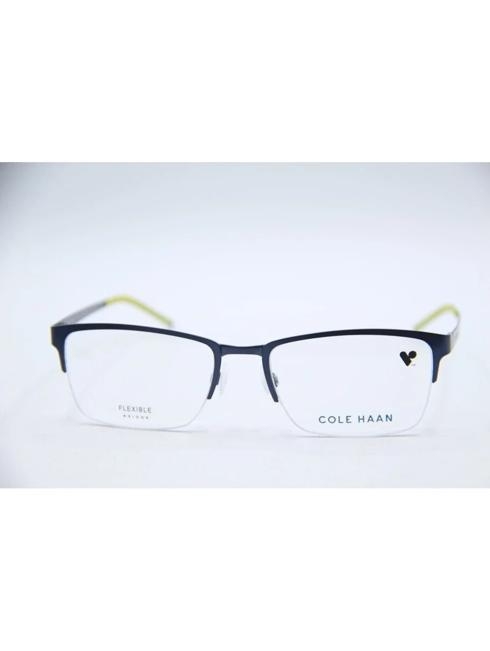 Cole Haan Ch4014 414 Navy Green Authentic Eyeglasses 53-18-140